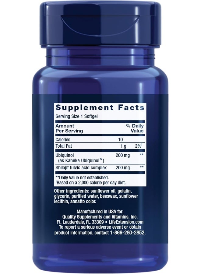 Life Extension Super Ubiquinol CoQ10, 200 mg, 30 Softgels Packaging May Vary - Image 3