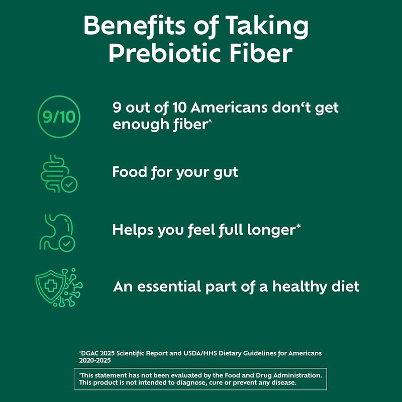 Benefiber Prebiotic Fiber Supplement (8.7 oz) - Image 3