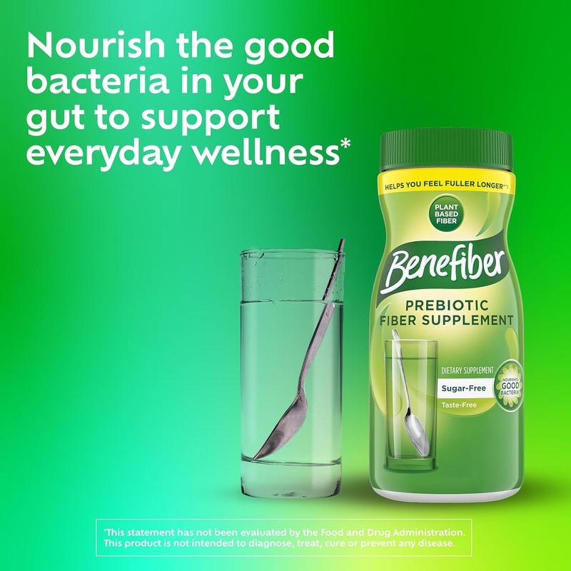 Benefiber Prebiotic Fiber Supplement (8.7 oz) - Image 5