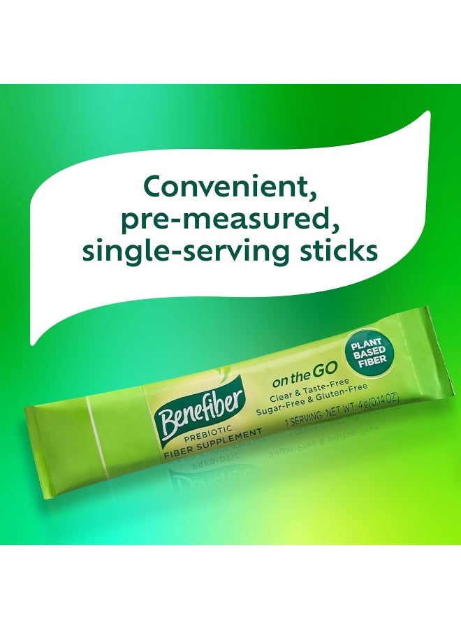 Benefiber Prebiotic Fiber Supplement Powder 28 Sttick Packs - Image 3