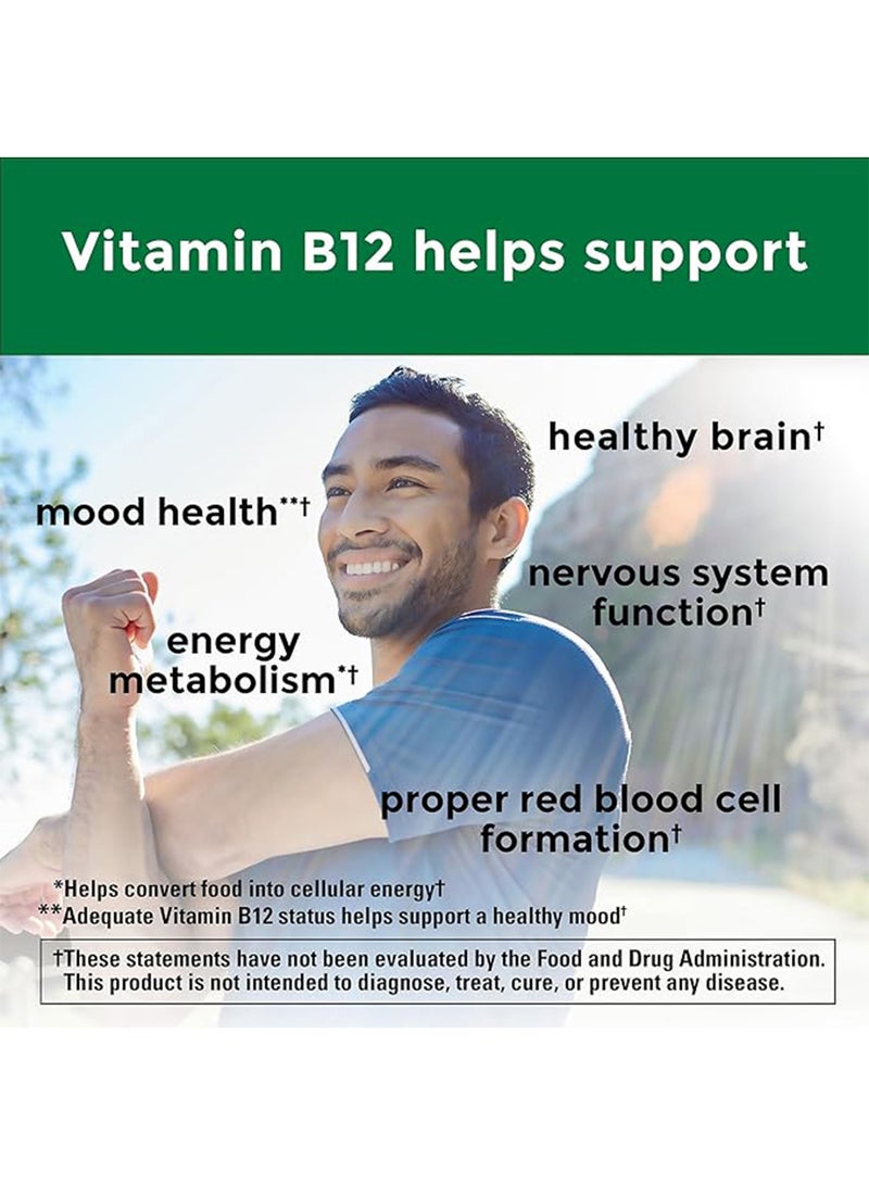 Nature Made Fast Dissolve B-12, 1000mcg - 50 Tablets - Image 4