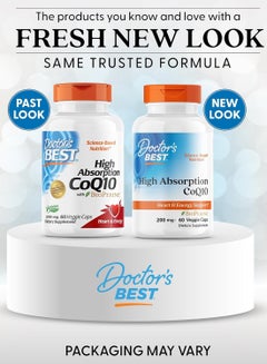 Doctor's BEST High Absorption CoQ10 with BioPerine, 60 Veggie Caps Packaging May Vary  - Image 2