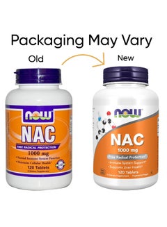 Nac, 1000 Mg - 120 Tablets Packaging May Vary - pnsku/N32476394A/45/_/1740565842/848a121c-5f09-4c84-bb46-533d0fad3b90