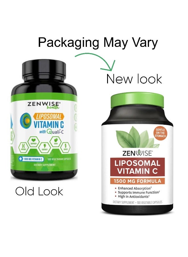 Liposomal Vitamin C, 180 Vegetable Capsules Packaging May Vary - pnsku/N32476536A/45/_/1736828570/d1845f6d-3489-4412-9ad0-acbb23ea2a75