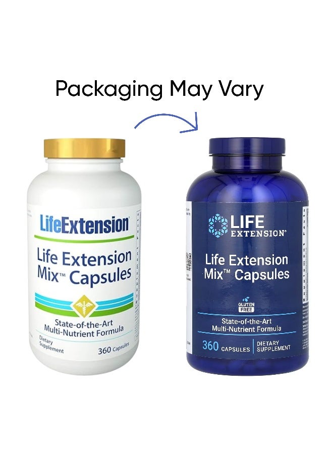 لايف إكستنشن مكمل غذائي بعناصر غذائية متعددة - 360 كبسولة - Image 2