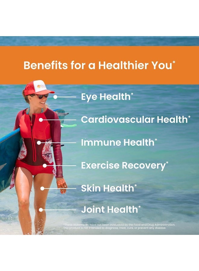 Nutrex Hawaii - BioAstin Hawaiian Astaxanthin, 12 mg, 50 Softgels - Image 1
