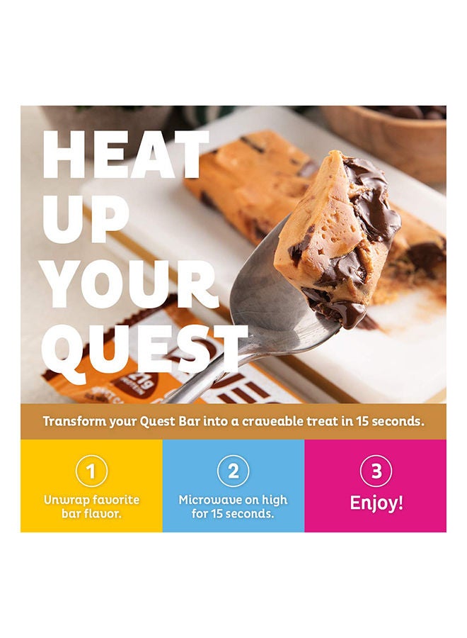 QUEST NUTRITION 12-Piece Chocolate Chip Cookie Dough Protein Bar  - Image 2