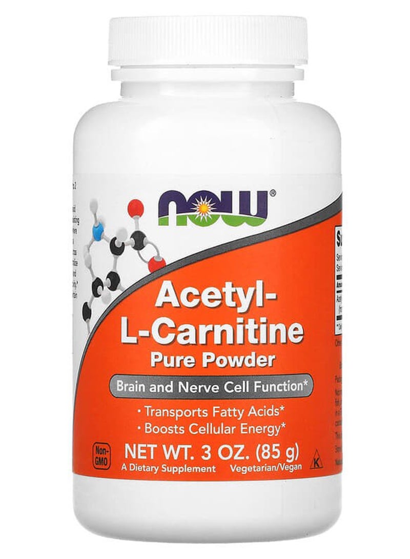 Now Foods Acetyl-L-Carnitine Pure Powder - Image 1