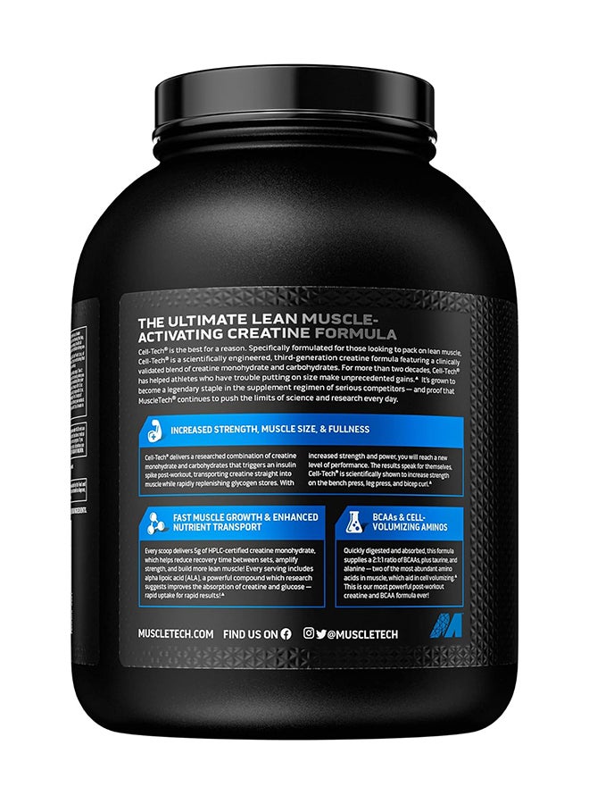 MuscleTech Cell Tech Pre-Workout - Fruit Punch - 56 Servings - Image 2