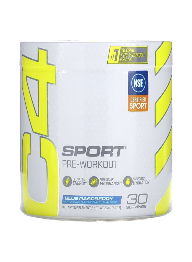 CELLUCOR C4 Sport Pre-Workout - Blue Raspberry - 30 Servings  - Image 1