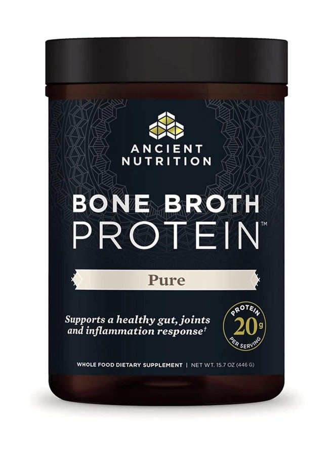 Ancient Nutrition - Bone Broth Protein, Pure, 15.7 Oz - Image 1