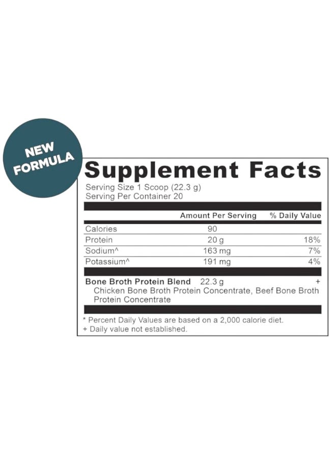 Ancient Nutrition - Bone Broth Protein, Pure, 15.7 Oz - Image 1