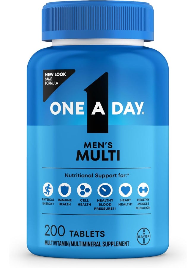 ONE A DAY One-A-Day  Multivitamin Supplement - 200 Tablets - Image 1