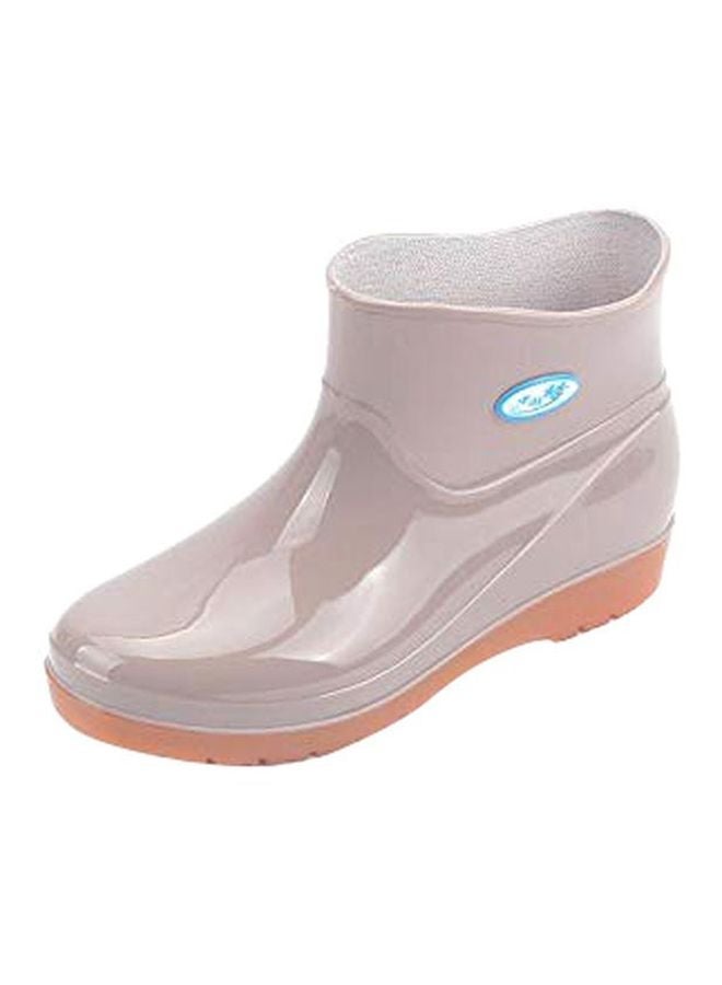 Generic - Slip-On Ankle Boots Apricot - Image 1