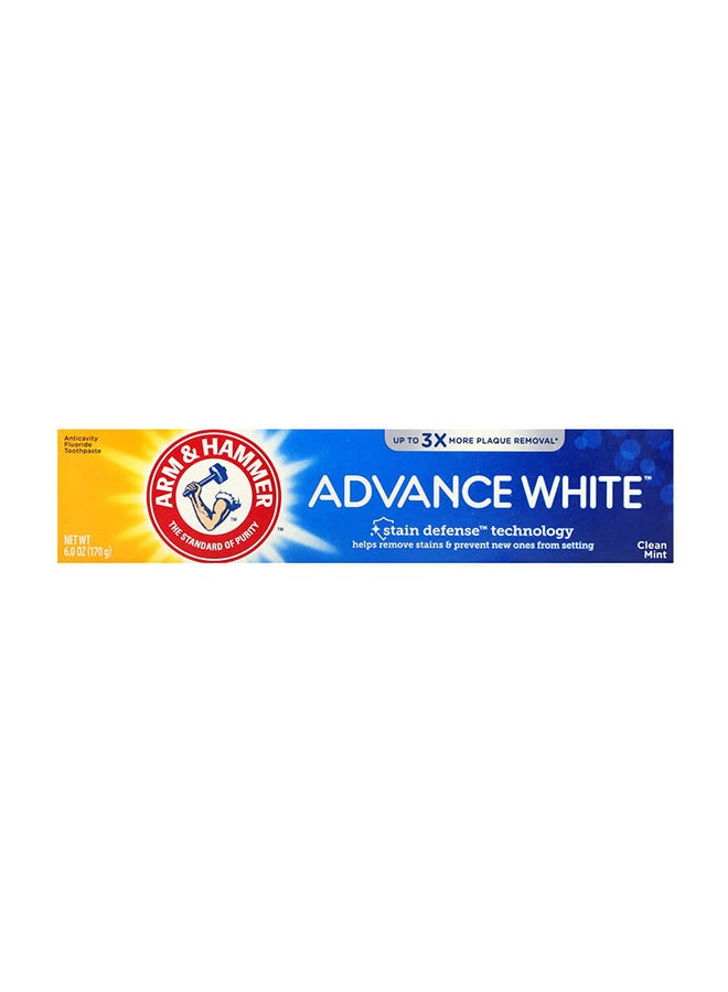 Arm & Hammer Pack Of 3 Advance White Extreme Whitening With Stain Defense Toothpaste 3 x  6 oz, 170 g - Image 2