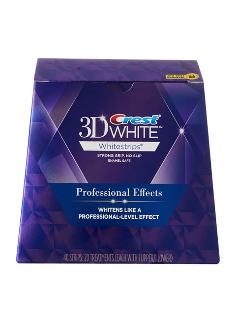 Crest40-Piece 3D WhiteStrips Dental Whitening Kit