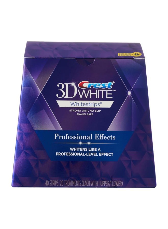 Crest Crest40-Piece 3D WhiteStrips Dental Whitening Kit  - Image 1