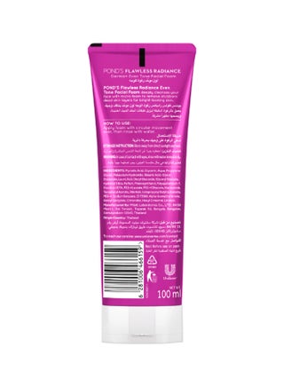 Flawless Radiance Even Tone   Facial Foam With Niacinamide And Vitamin E purple 100grams - view 2