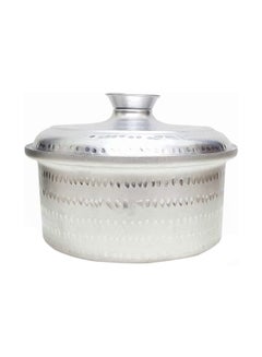 Ayda Aluminium Mandi Biryani Cooking Pot Silver 33x15cm  - Image 1