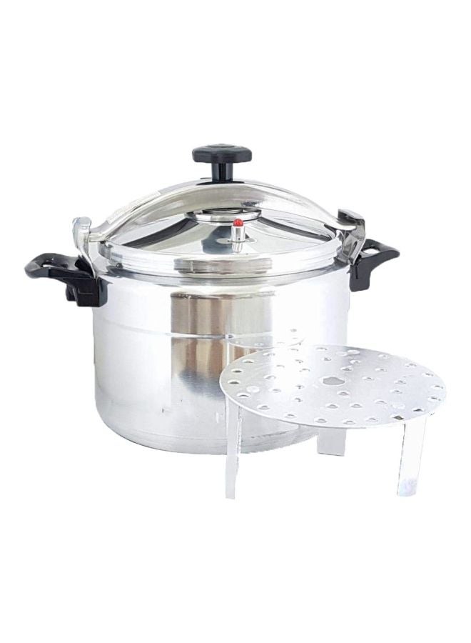 Aluminium Pressure Cooker With Rack 40Liters 