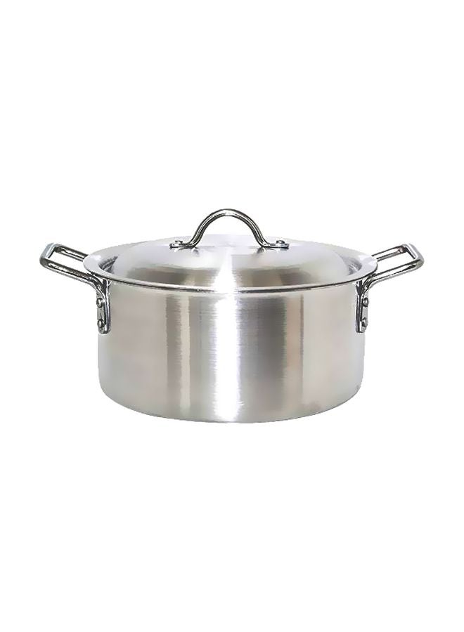 10-Piece Aluminum Cookware Set Silver  - Image 1