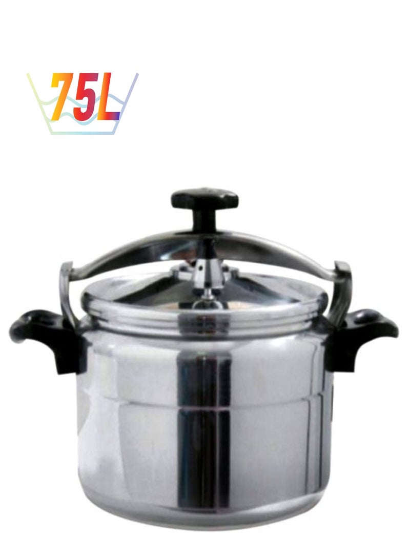 Aluminium Pressure Cooker Silver Silver 