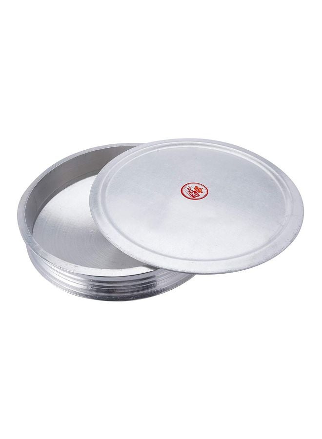 TAJ Cast Aluminium Urli/Handi Pot Silver 35.5cm - Image 1