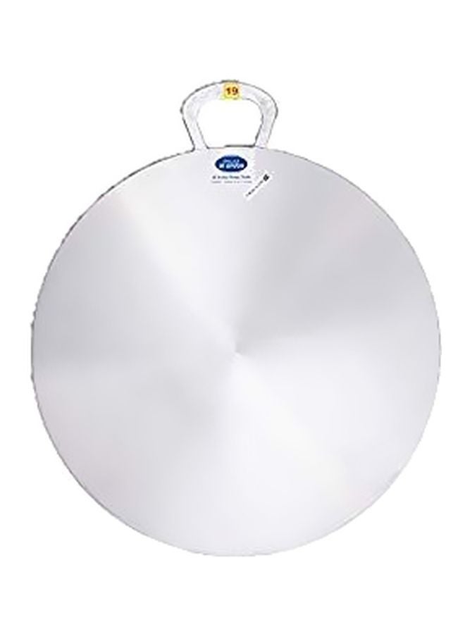 Aroba Aluminium Arabic Tawa/Roti Pan/Ragag Maker Silver 21inch 
