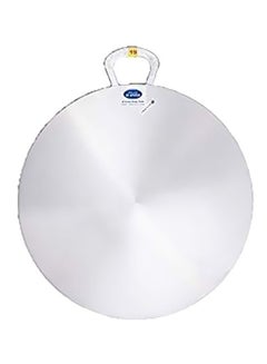 Aroba Aluminium Arabic Tawa/Roti Pan/Ragag Maker Silver 19inch 