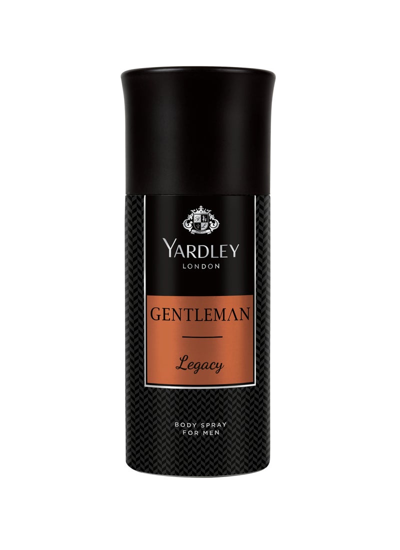 ياردلي بخاخ لندن جنتلمان ليجاسي للجسم 150ملليلتر - Image 1