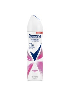 Rexona Women Antiperspirant Deodorant Spray Powder Dry White/Pink 150ml  - Image 1