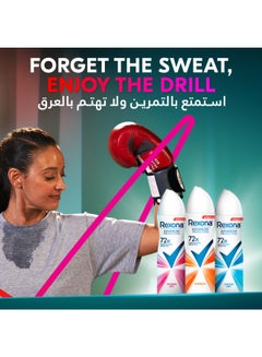 Rexona Women Antiperspirant Deodorant Spray Powder Dry White/Pink 150ml  - Image 5