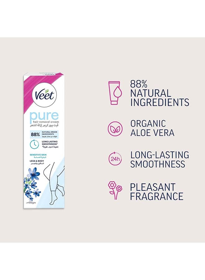 Veet Silky Fresh Hair Removal Cream 100ml - Image 3