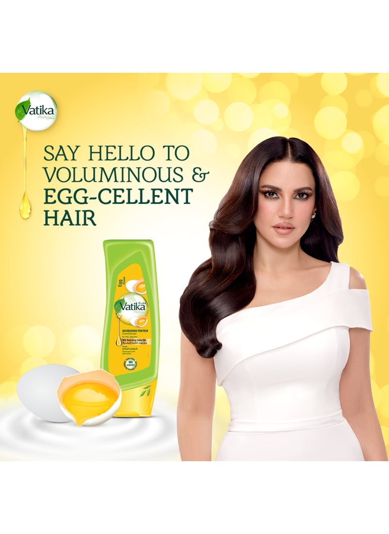دابر بلسم ببروتين البيض للشعر الرقيق والضعيف 400ملليلتر - Image 5