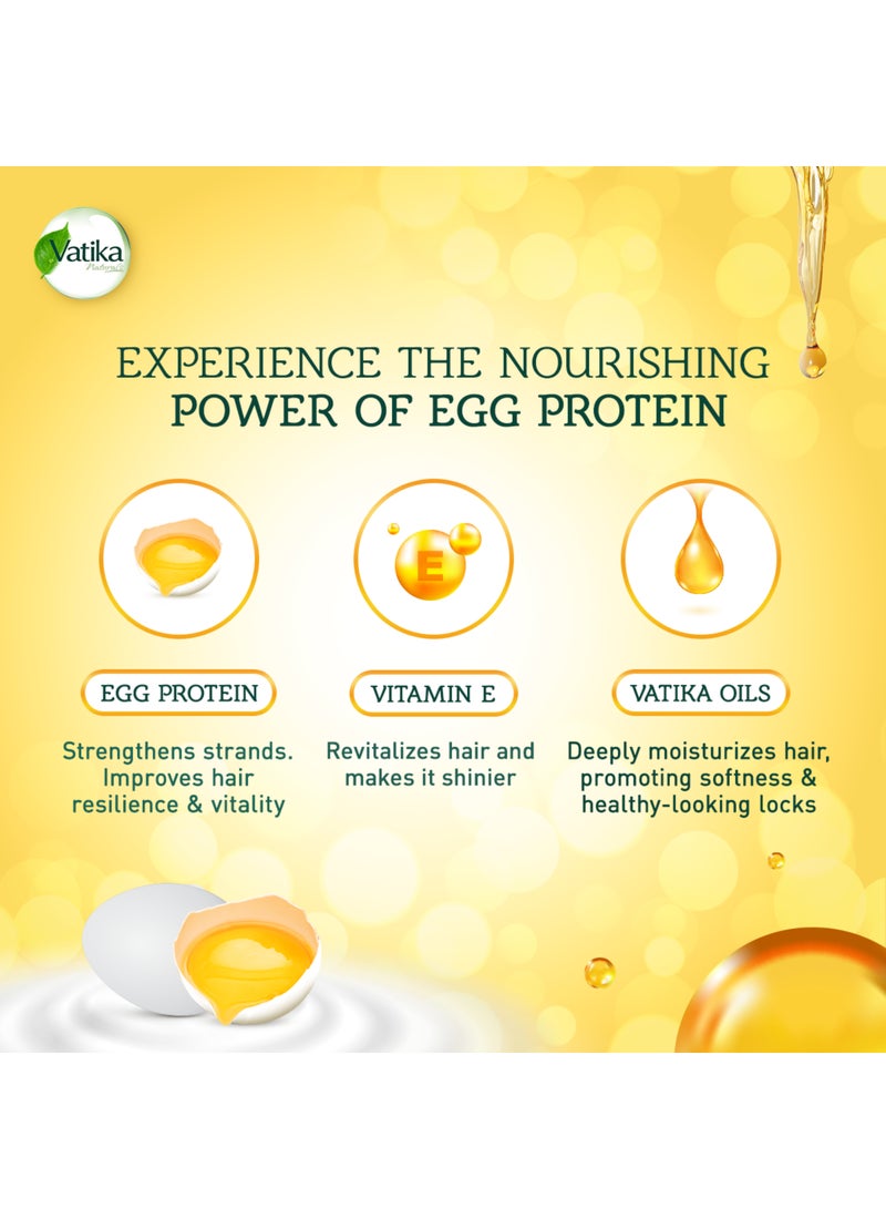 دابر بلسم ببروتين البيض للشعر الرقيق والضعيف 400ملليلتر - Image 2