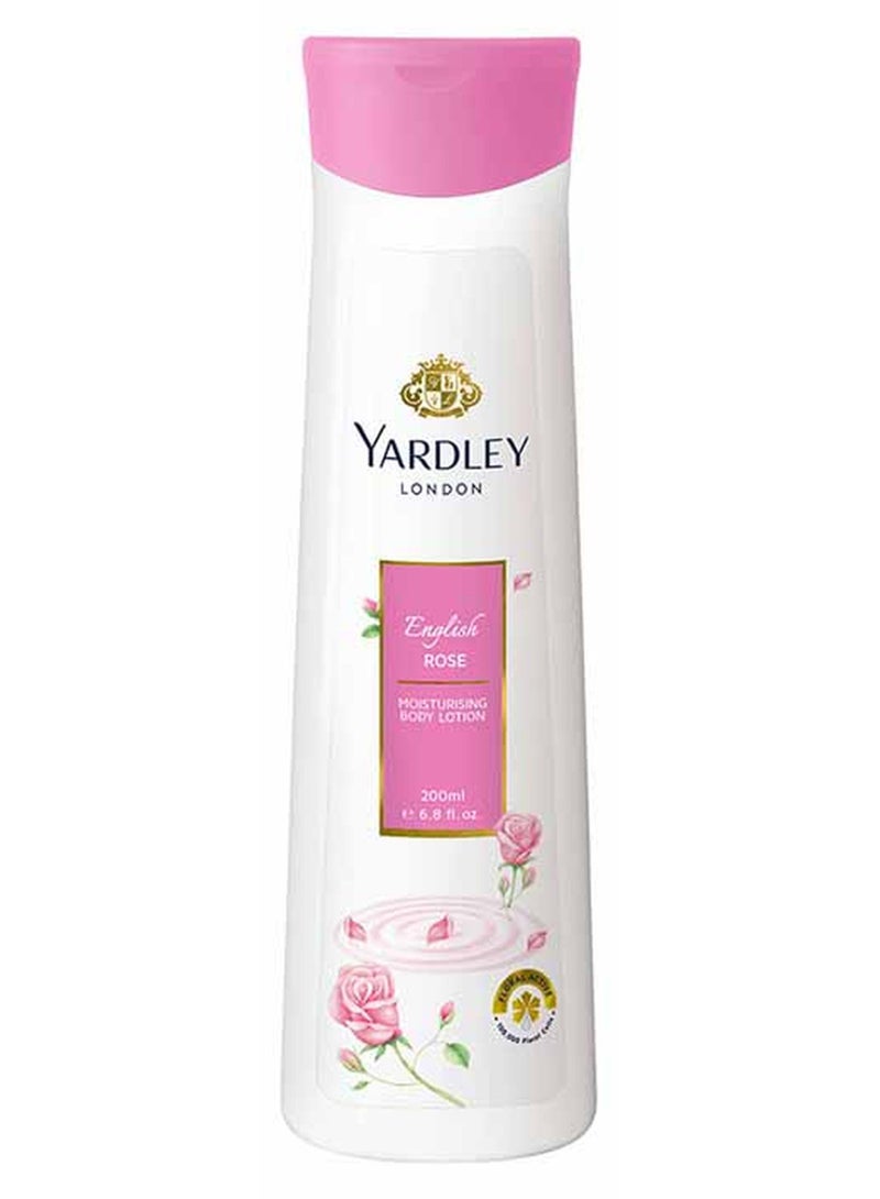 Yardley English Rose Moisturising Body Lotion 200ml - Image 1