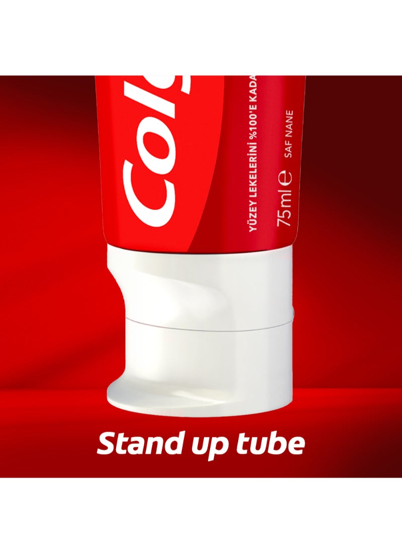 Colgate - Optic White Charcoal Toothpaste 75ml - Image 1