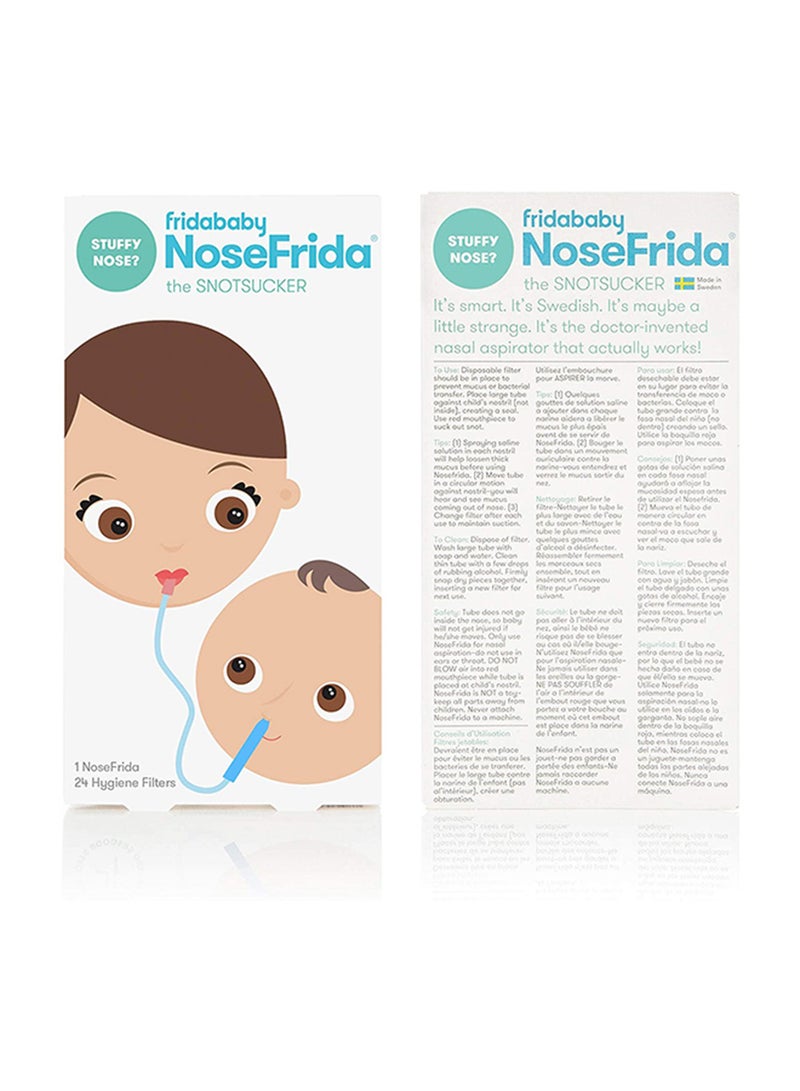 fridababy - BPA And Phthalate Free Nosefrida Baby Nasal Aspirator With Filters - Image 1