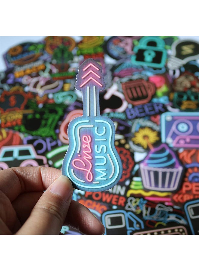 50-Piece Waterproof Self Adhesive Cool Vinyl Decal Graffiti Sticker Set - Image 4