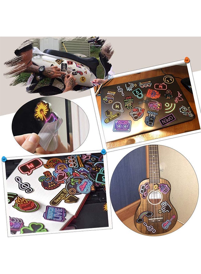 50-Piece Waterproof Self Adhesive Cool Vinyl Decal Graffiti Sticker Set - Image 5