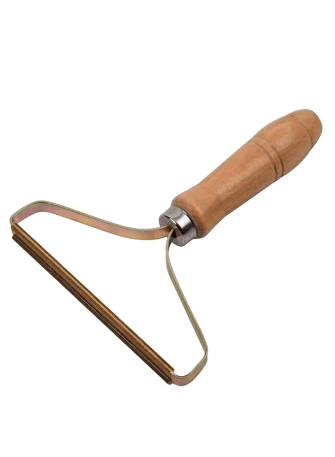 Portable Lint Remover Roller Beige/Silver