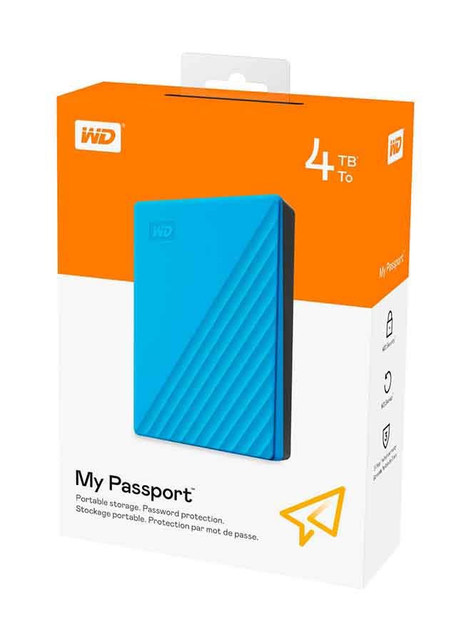 WD 4 TB My Passport External Hard Drive USB 3.2 Read Speed- 480 MBps Write Speed 350 MBps WDBPKJ0040BBL-WESN 4 TB - Image 5