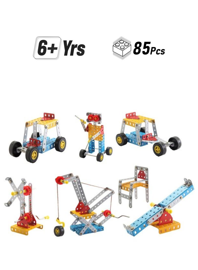 سارثام - طقم بناء تكنو سينيور الميكانيكي من 85 قطعة طراز TOYS-ME-ST TOYS-ME-ST 85 أكبر من 6 سنوات - Image 1
