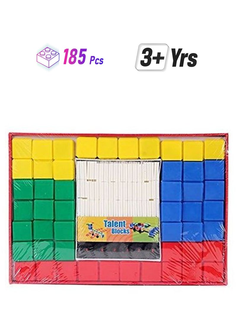 TOYZTREND B075BWQXD1 185-Piece Blocks Big Building Set B075BWQXD1 185 3+ Years - Image 1