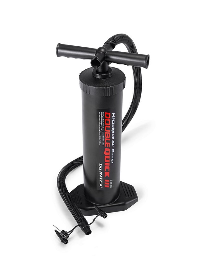 INTEX - Quick Hand Air Pump Black 48Cm (19") 3.3L/Cycle Black - Image 1
