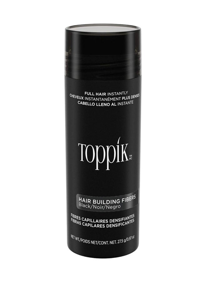 Toppik Hair Building Fibers Black Hair Color 27.5 Grams Black 27.5grams  - Image 1