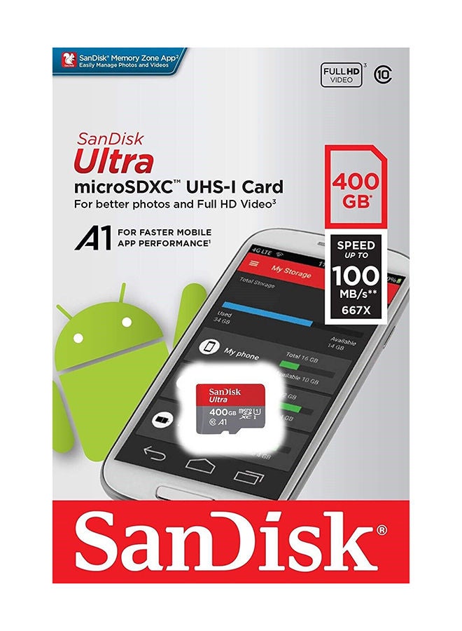 Sandisk - Ultra microSDXC UHS-I Card 400 GB - Image 1