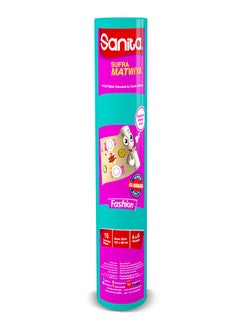 Sanita Sufra Matwiya Fashion Small Table Cover Roll, 15-Sheets, 85 X 107cm Size Multicolor  - Image 1