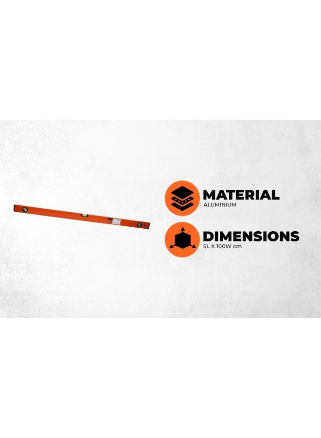 BLACK+DECKER - Beam Box Level Orange 1000X20X50mm - Image 1