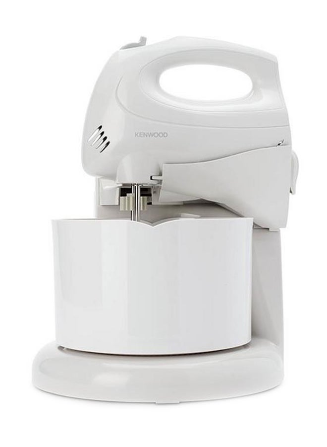 KENWOOD - Stand Hand Mixer, 2.7L Bowl, 6 Speeds, Turbo Function, Double Stainless Steel Kneader and Beater, 2.7 L 250 W HM430 White - Image 1
